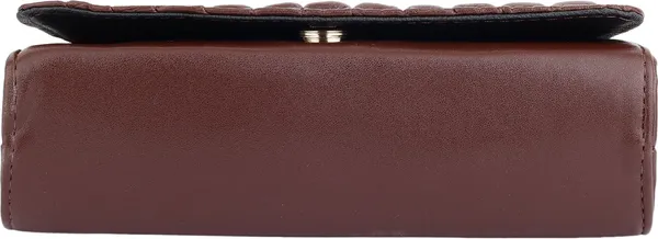 Brown_Genuine_Leather_Magnetic_Snap_Shoulder_Bag_For_Women
