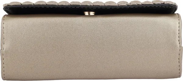 Grey_Genuine_Leather_Magnetic_Snap_Shoulder_Bag_For_Women