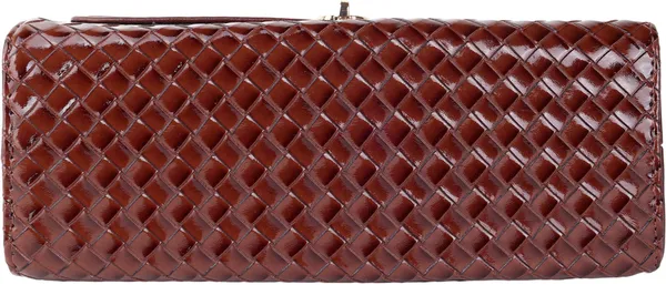 Brown_Genuine_Leather_Magnetic_Snap_Shoulder_Bag_For_Girls