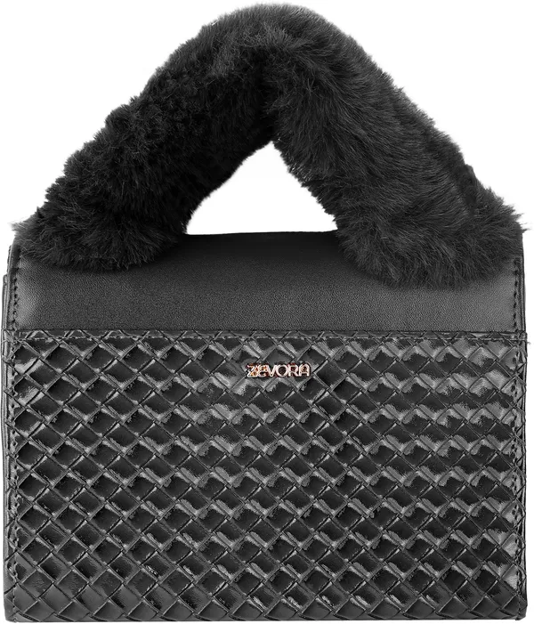 Black_Pu_Turnlock_Shoulder_Bag_For_Women