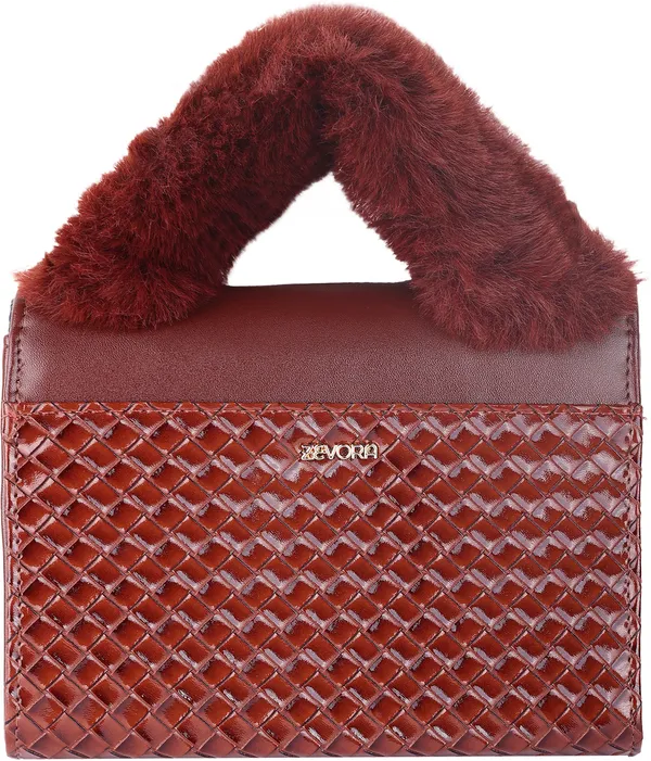 Brown_Pu_Turnlock_Shoulder_Bag_For_Women
