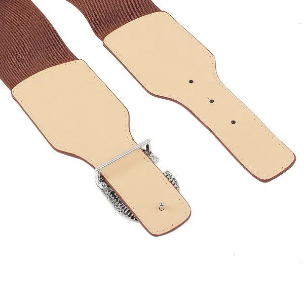 Women_Brown_Stretchable_Dressbelt