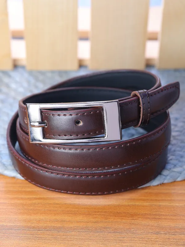 Women_Casual_Brown_Leather_Lady_Belt