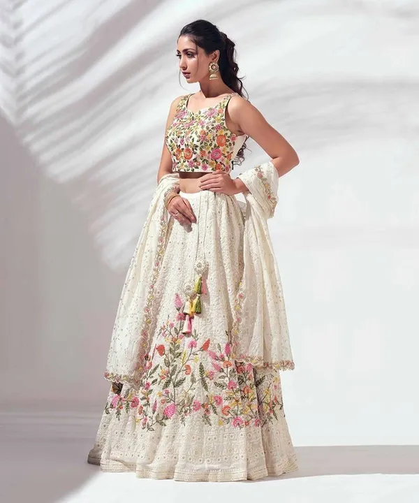 White_Heavy_Georgette_Premium_Embroidered_Lehenga_Choli_For_Women