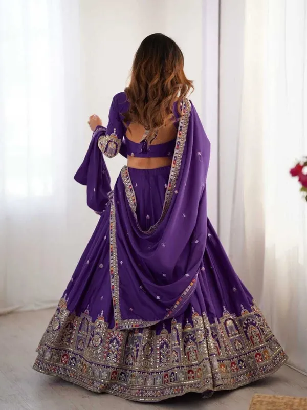 Purple_Chiffon_Premium_Embroidered_Lehenga_Choli_For_Women