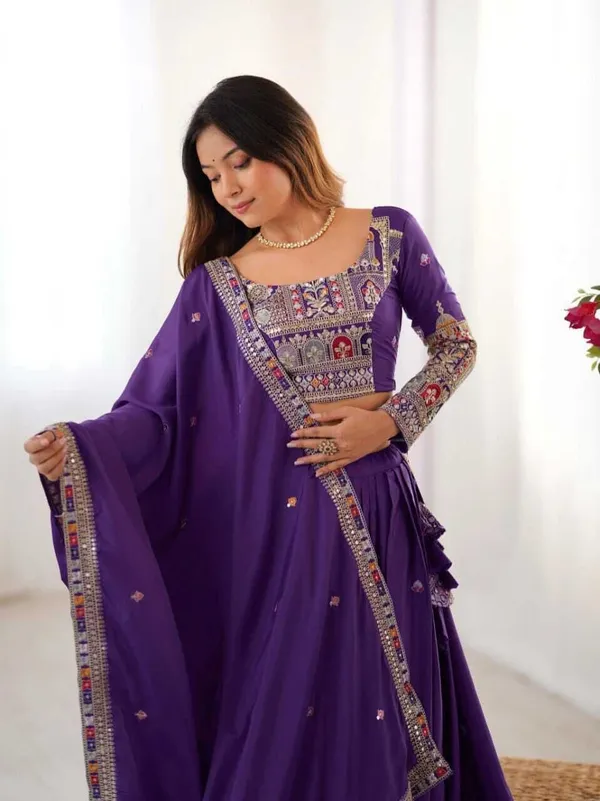Purple_Chiffon_Premium_Embroidered_Lehenga_Choli_For_Women