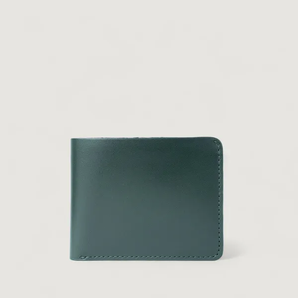 Emerald_Green_Leather_The_Bay_Classic_Wallet_For_Men