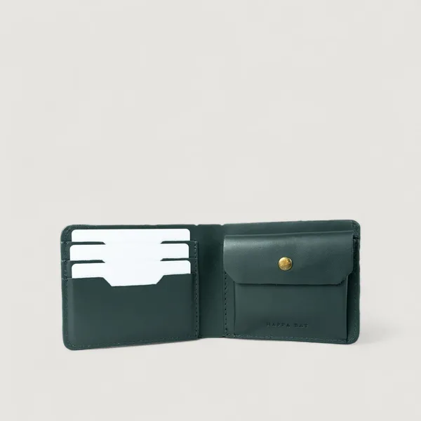 Emerald_Green_Leather_The_Bay_Classic_Wallet_For_Men