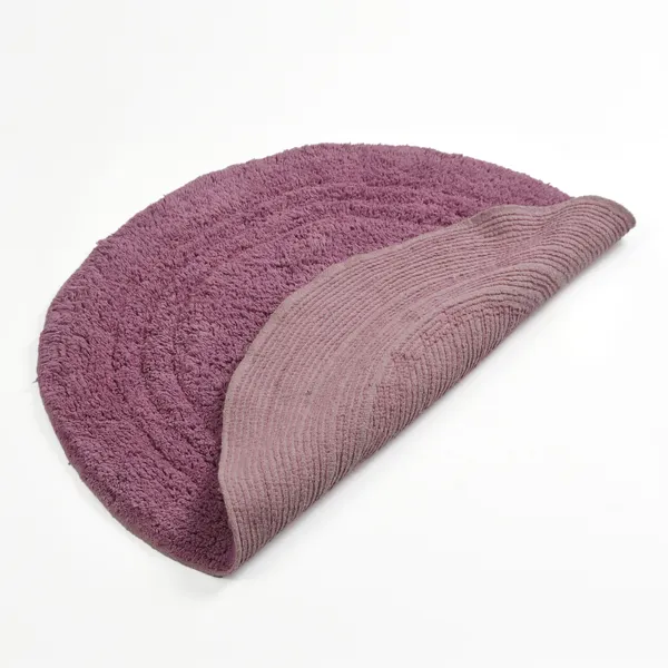 Linea_Round_Bathmat_-_Lilac,_Size_-_60_CM_Round