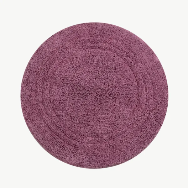 Linea_Round_Bathmat_-_Lilac,_Size_-_60_CM_Round
