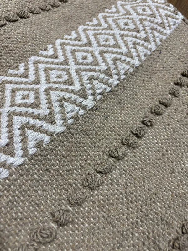 Beige_Premium_Siri_Handwoven_Table_Runner,_Size_-_12x72_Inch