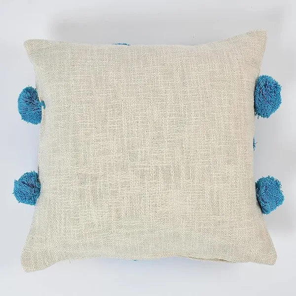 Blue_Premium_Gem_Hand_Woven_Table_Tufted_Boho_Cushion_Cover_Pack_Of_2,_Size_-_16x16_Inch_(_Filler_not_include_)