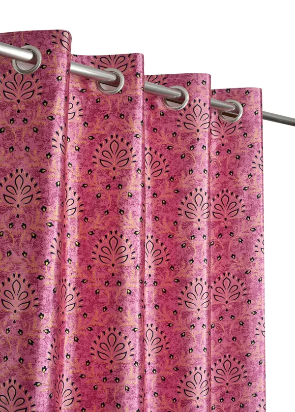 Pink_Premium_Edge_Polyester_Window_Curtain,_Size_-_4x5_ft,_Pack_of_2_pcs