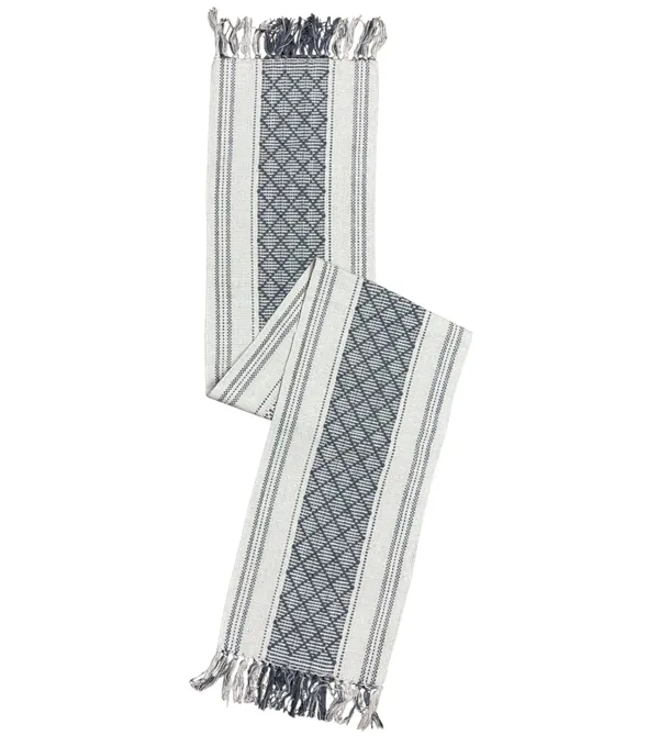 Grey_Premium_Ratio_Handwoven_Table_Runner,_Size_-_12x72_Inch