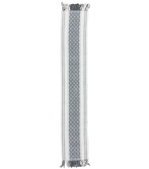 Grey_Premium_Ratio_Handwoven_Table_Runner,_Size_-_12x72_Inch