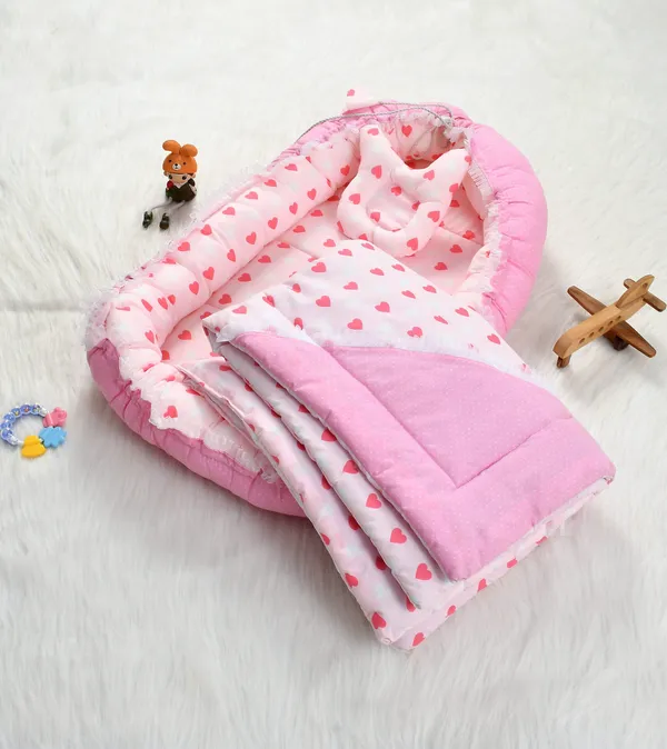 Pink_Premium_Classic_Baby_Bed_Set
