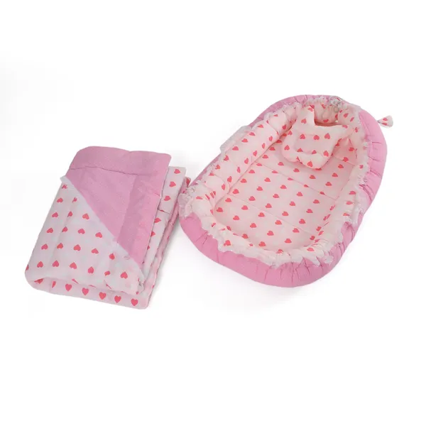 Pink_Premium_Classic_Baby_Bed_Set