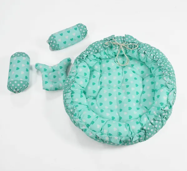 Ocean_Green_Premium_Erick_Baby_Bed_Set