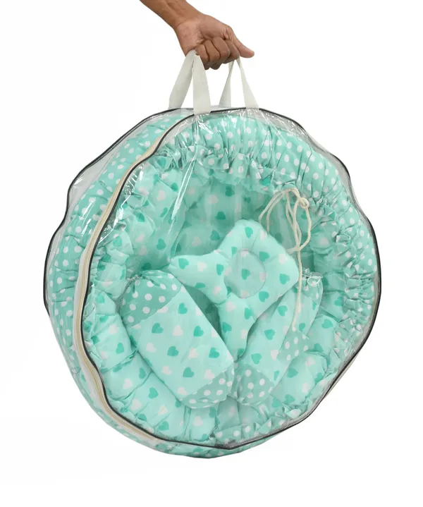 Ocean_Green_Premium_Erick_Baby_Bed_Set