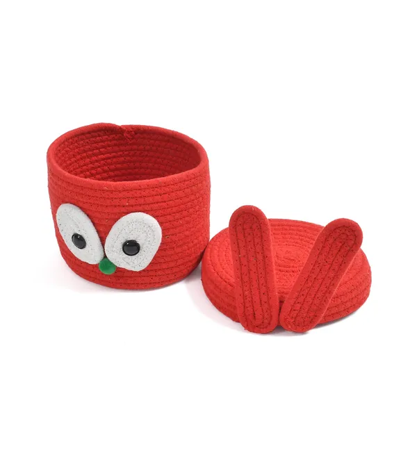 Red_Premium_Bunny_Braided_Kids_Basket