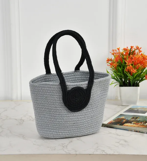 Grey_Premium_Braided_Bag