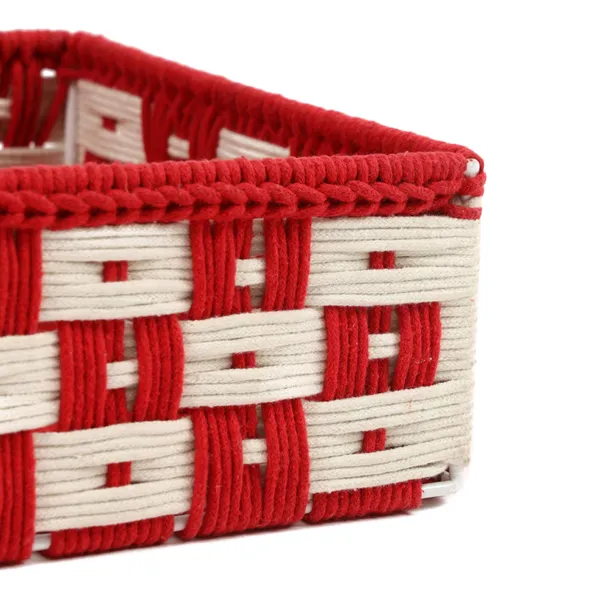Red_Premium_Check_Macrame_Basket_Pack_Of_3