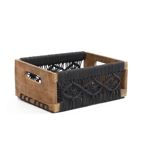 Black_Premium_Irish_Macrame_Basket_Pack_Of_3