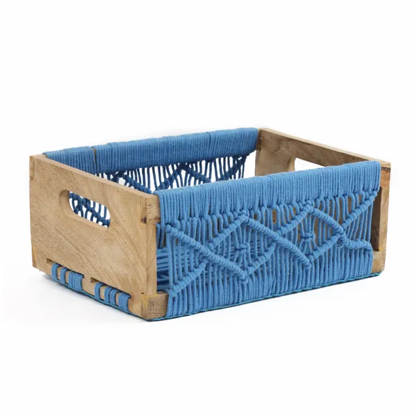 Blue_Premium_Irish_Macrame_Basket_Pack_Of_3