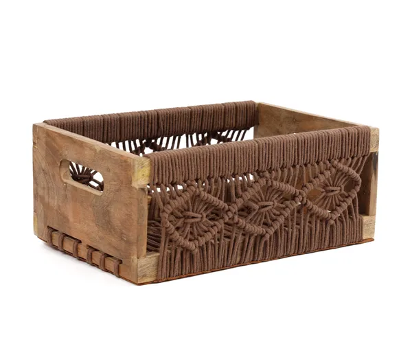 Brown_Premium_Irish_Macrame_Basket_Brown_Pack_Of_3
