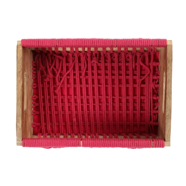 Pink_Premium_Irish_Macrame_Basket_Pack_Of_3