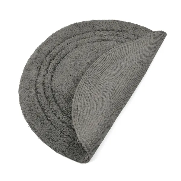 Grey_Premium_Linea_Tufted_Round_Bath_Mat,_Size_-_60_CM_Round