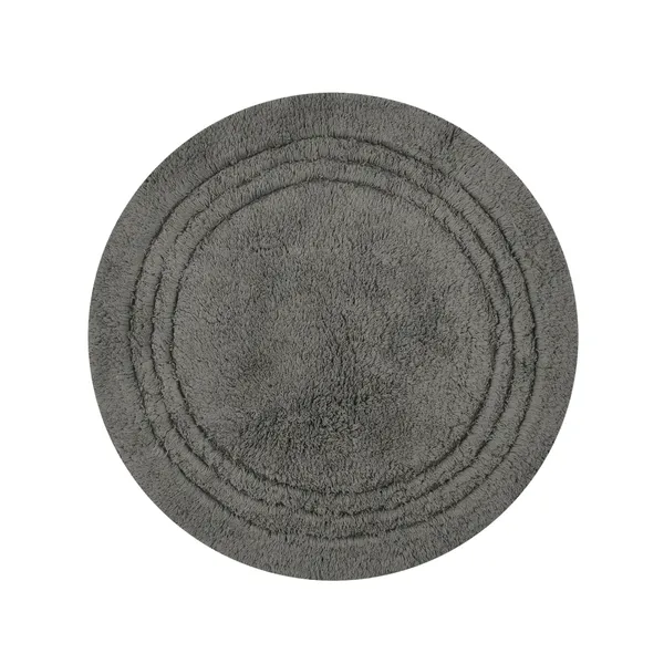 Grey_Premium_Linea_Tufted_Round_Bath_Mat,_Size_-_60_CM_Round