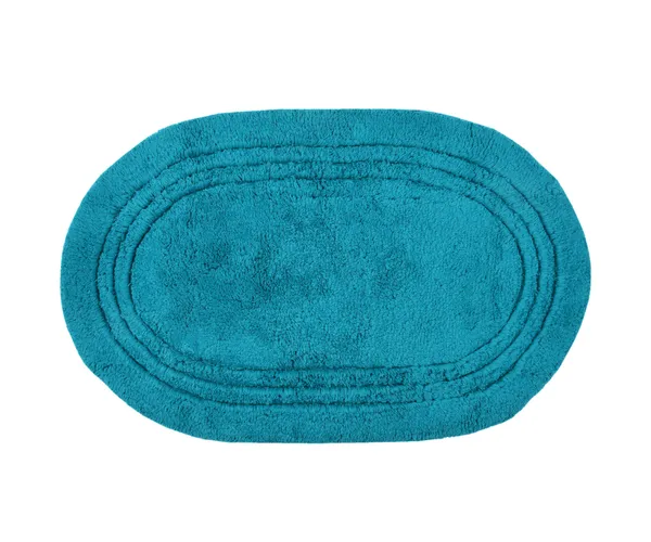 Blue_Premium_Linea_Tufted_Oval_Bath_Mat,_Size_-_50x80_CM