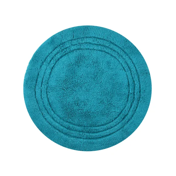 Blue_Premium_Linea_Tufted_Round_Bath_Mat,_Size_-_60_CM_Round
