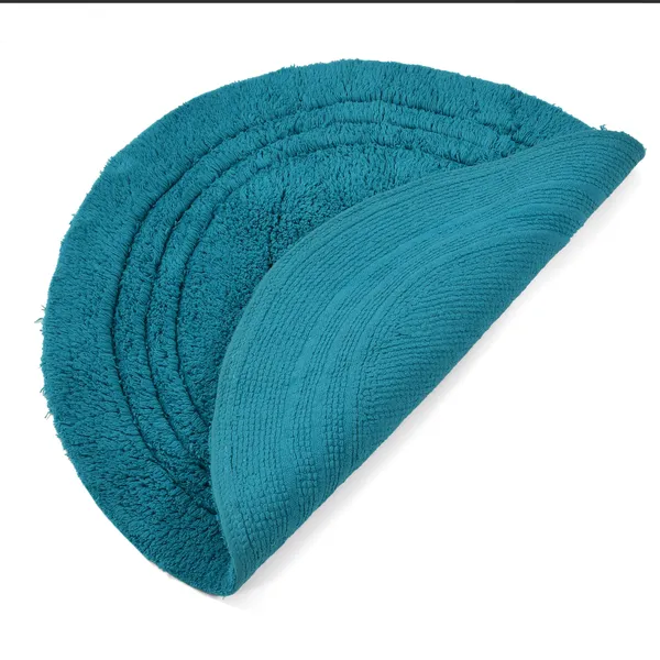 Blue_Premium_Linea_Tufted_Round_Bath_Mat,_Size_-_60_CM_Round