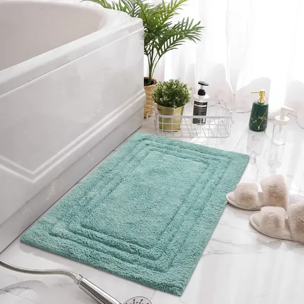 Turquoise_Premium_Linea_Bath_Mat,_Size_-_50x80_CM