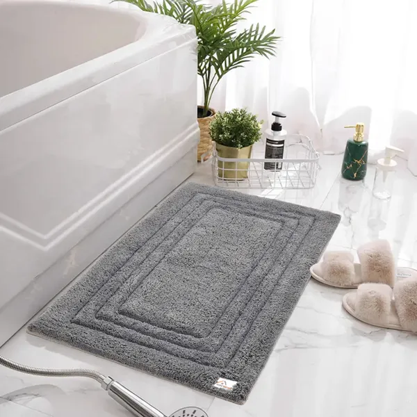 Grey_Premium_Linea_Bath_Mat,_Size_-_40x60_CM