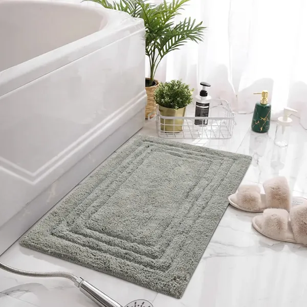 Grey_Premium_Linea_Bath_Mat,_Size_-_40x60_CM