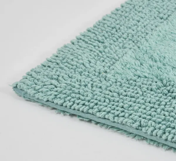 Turquoise_Premium_Swarn_Bath_Mat,_Size_-_50x80_CM