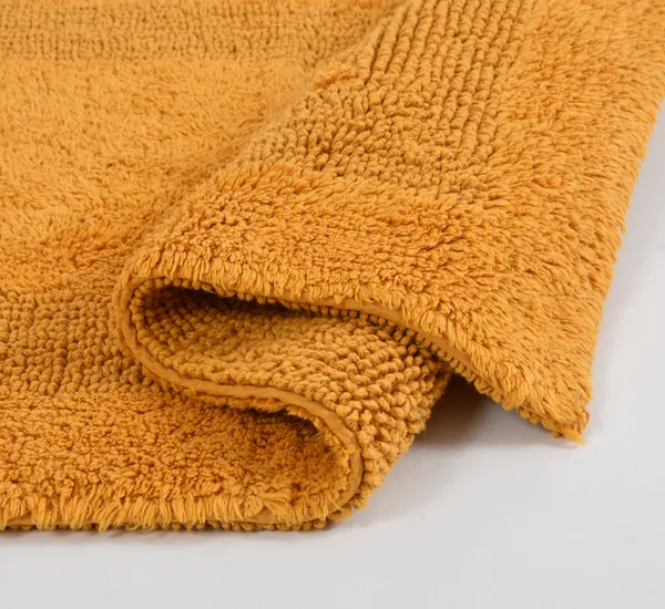 Orange_Premium_Swarn_Bath_Mat,_Size_-_50x80_CM