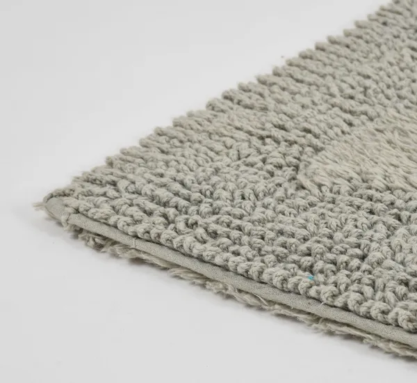 Grey_Premium_Swarn_Bath_Mat,_Size_-_50x80_CM