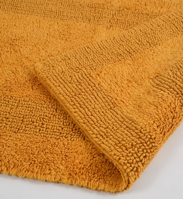Orange_Premium_Swarn_Bath_Mat,_Size_-_50x80_CM