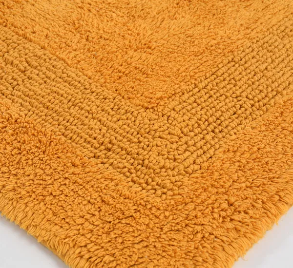 Orange_Premium_Swarn_Bath_Mat,_Size_-_50x80_CM