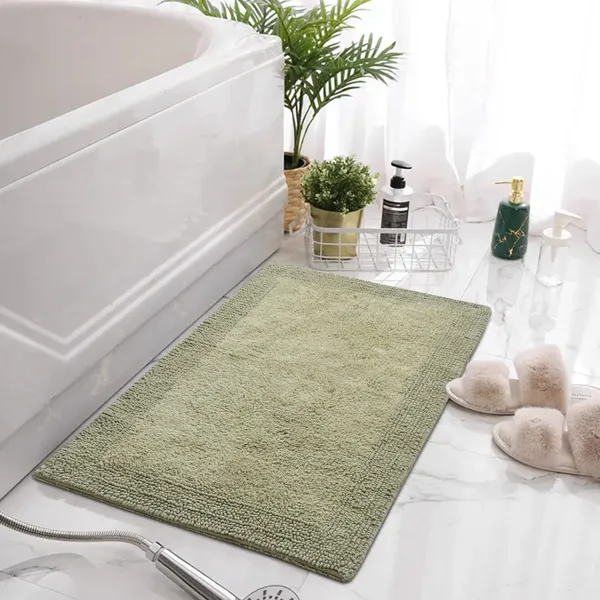 Olive_Premium_Swarn_Bath_Mat,_Size_-_50x80_CM