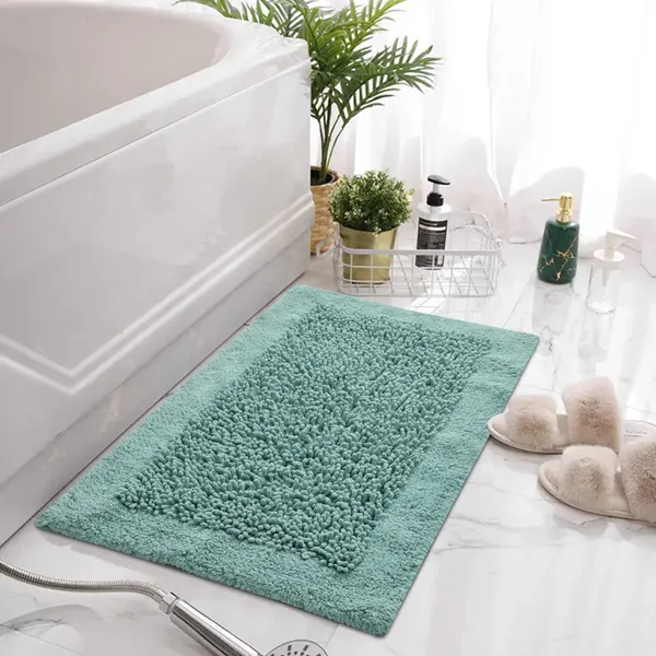 Ocean_Green_Premium_Twist_Bath_Mat,_Size_-_50x80_CM