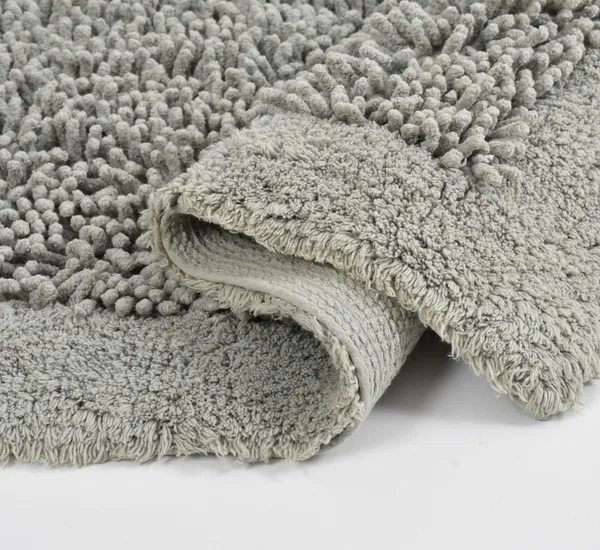 Grey_Premium_Twist_Bath_Mat,_Size_-_50x80_CM