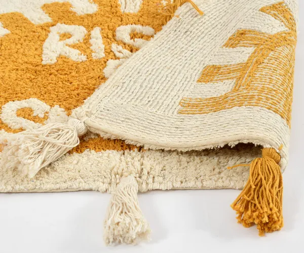 Off_White_And_Beige_Premium_Rise_And_Shine_Bath_Mat,_Size_-_50x80_CM