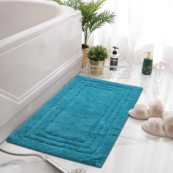 Blue_Premium_Linea_Bath_Mat,_Size_-_50x80_CM