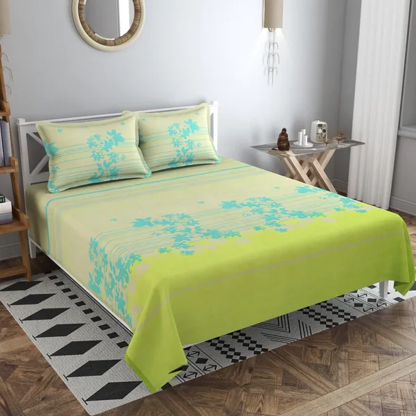 Lemon_Premium_Floral_Fiesta_Bed_Sheet_Double_Bed_Sheet