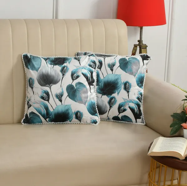 Multicolor_Premium_Whisper_Leaf_Printed_Velvet_Cushion_Cover